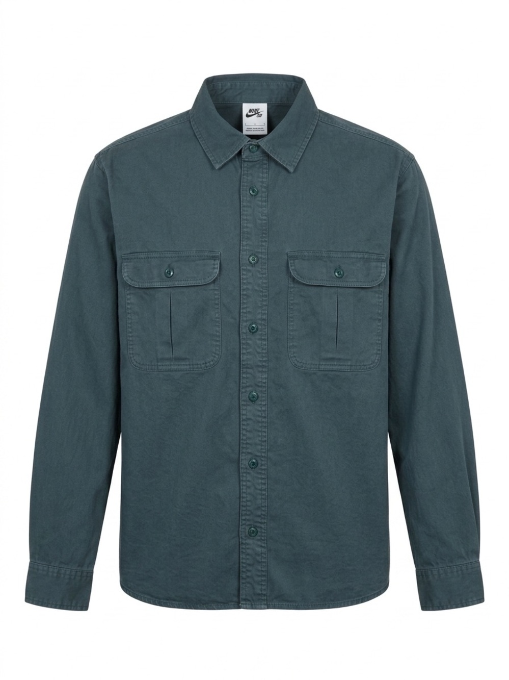 Nike Teal Green Long-Sleeve Workshirt